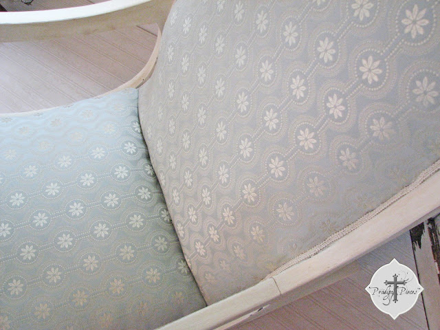reupholster a rocking chair part 3 via Prodigal Pieces