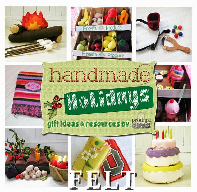 Get your Christmas gifts done DIY style with these Handmade Holidays gift ideas using felt by Prodigal Pieces www.prodigalpieces.com #prodigalpieces