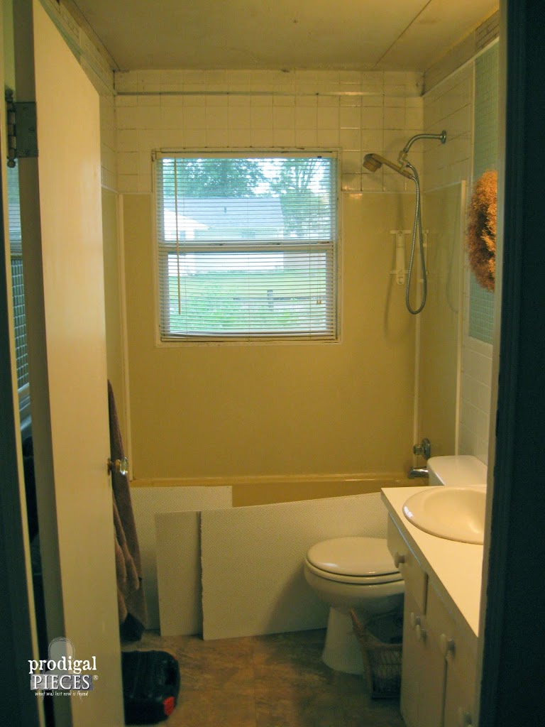 Outdated Bathroom Remodel | Prodigal Pieces | prodigalpieces.com