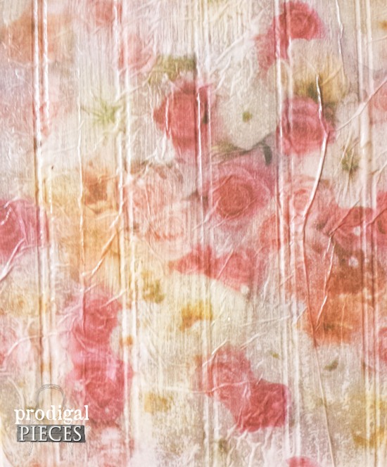 Rose Tissue Paper for Decoupage | prodigalpieces.com