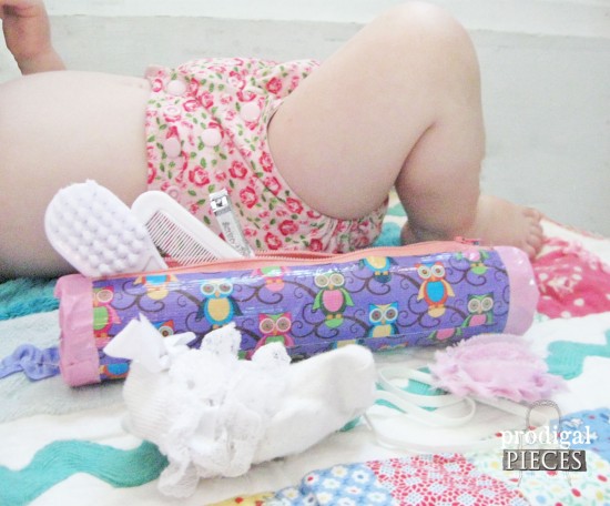 Duct Tape Pouch for Baby Essentials | prodigalpieces.com