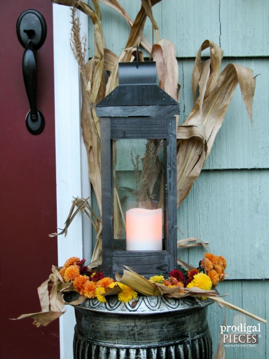 You can build these two lanterns with our DIY tutorial and only one board. Come get the details at Prodigal Pieces www.prodigalpieces.com #prodigalpieces