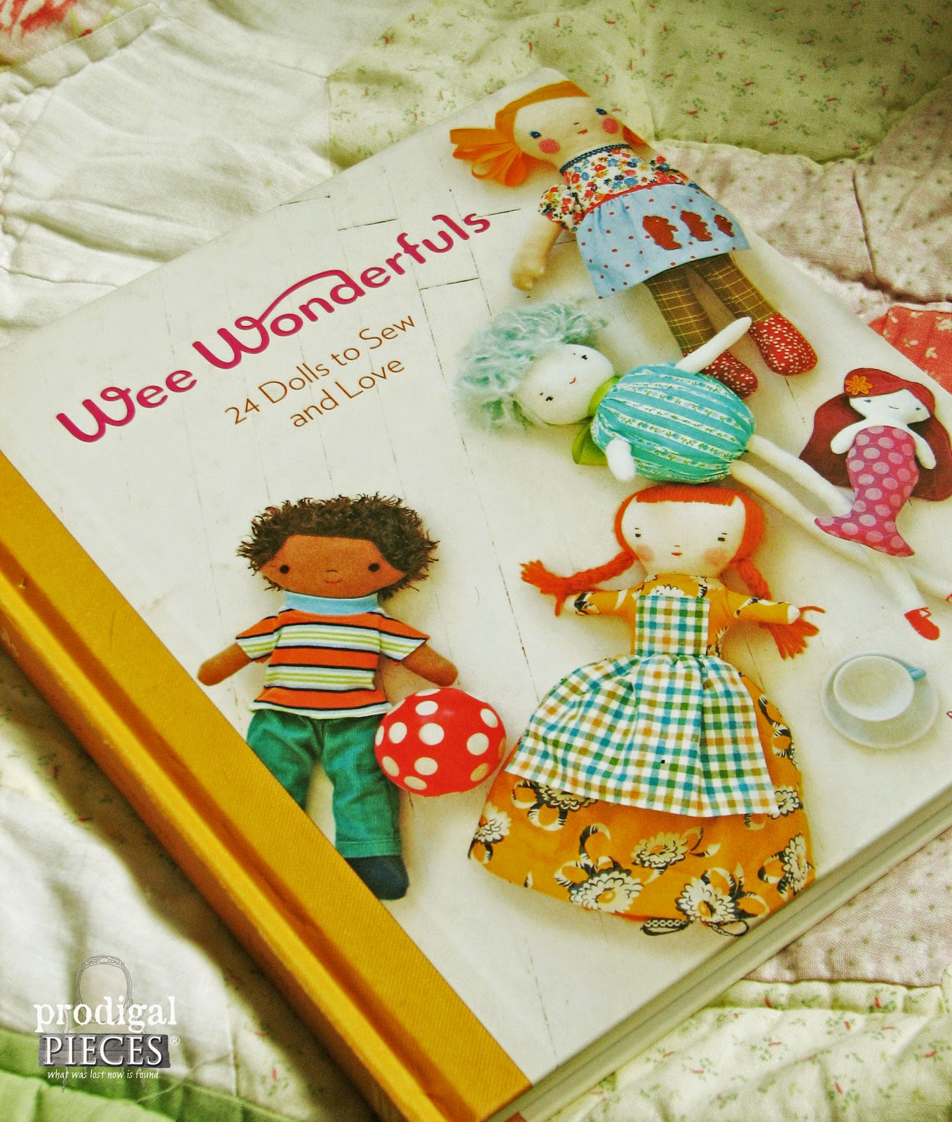 Wee Wonderful Handmade Doll Pattern in Book | prodigalpieces.com