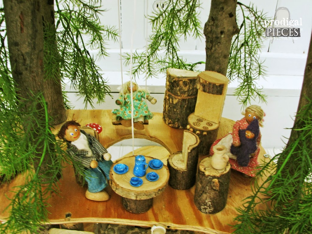 Handmade Dolls for Woodland Treehouse Playset by Prodigal Pieces | prodigalpieces.com