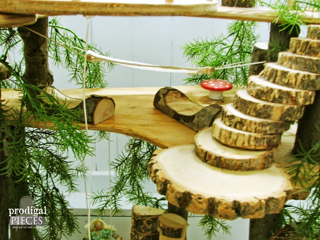 Woodland Treehouse Playset by Prodigal Pieces | prodigalpieces.com