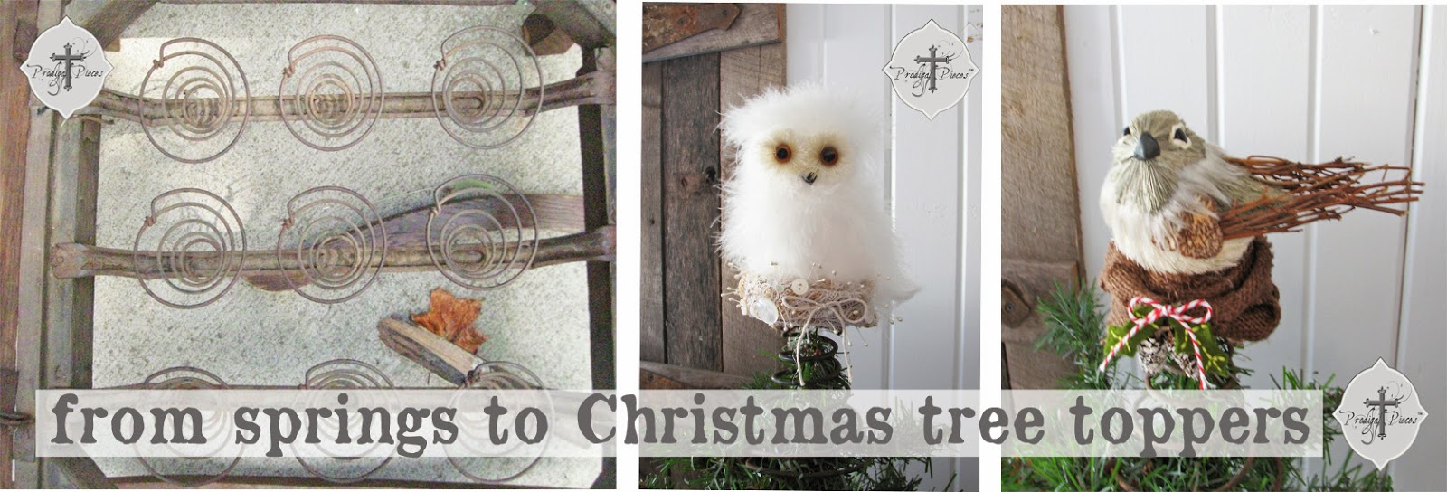 Repurposed Christmas Tree Topper from Rocking Chair Parts | Prodigal Pieces | prodigalpieces.com #prodigalpieces
