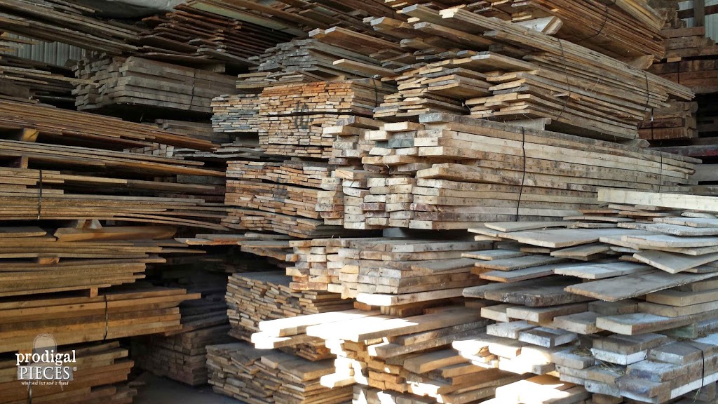 Reclaimed Barn Wood Supply by Prodigal Pieces | prodigalpieces.com #prodigalpieces