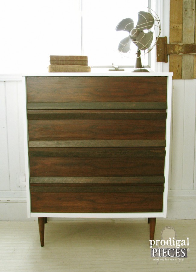 Retro Bassett Chest of Drawers with Modern Vibe by Prodigal Pieces | prodigalpieces.com