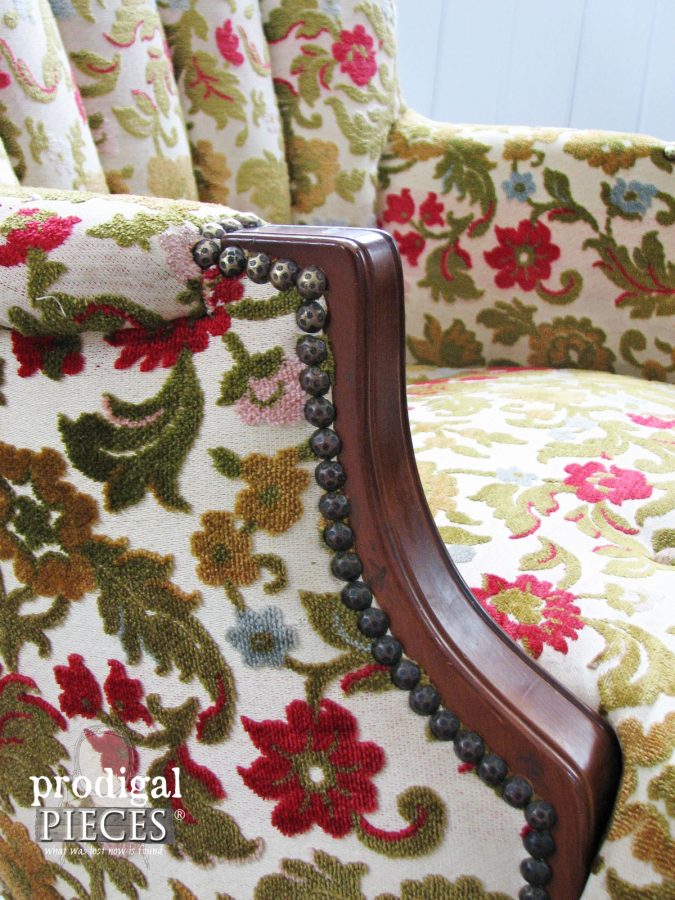 Closeup of Channel Back Chair | prodigalpieces.com
