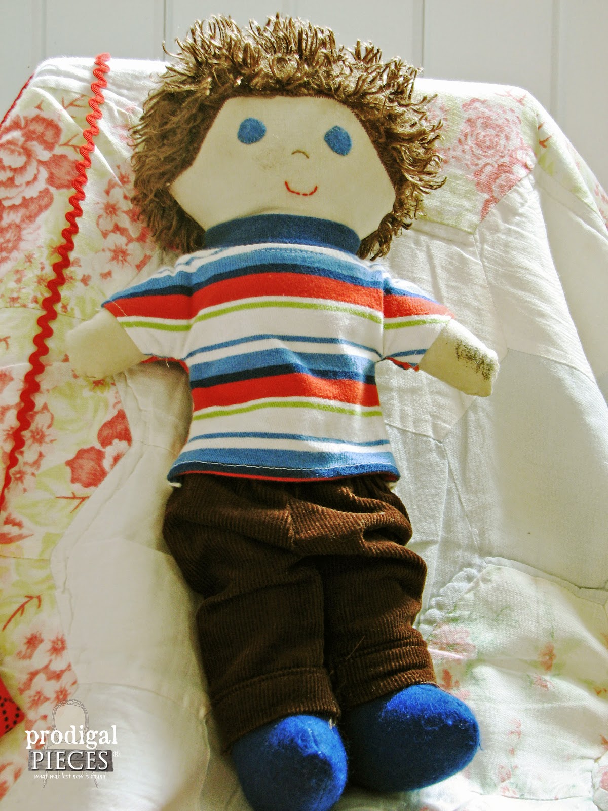 Handmade Boy Doll by Larissa of Prodigal Pieces | prodigalpieces.com