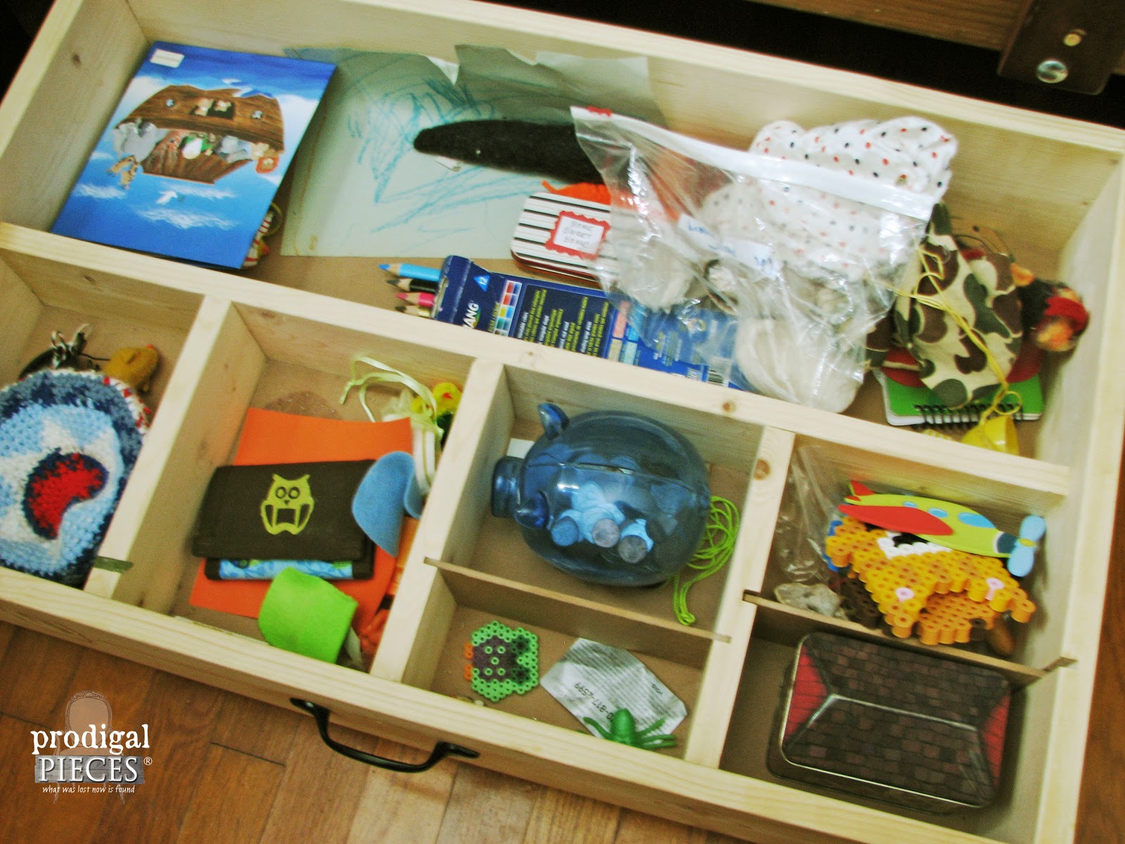Divided Underbed Drawer DIY Storage by Prodigal Pieces | prodigalpieces.com