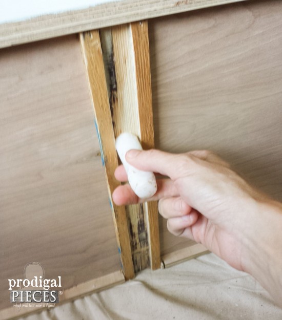 Waxing Drawer Guides | prodigalpieces.com