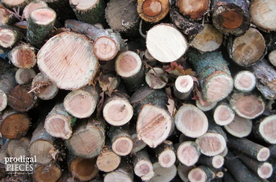 Stack of Firewood | Prodigal Pieces | prodigalpieces.com