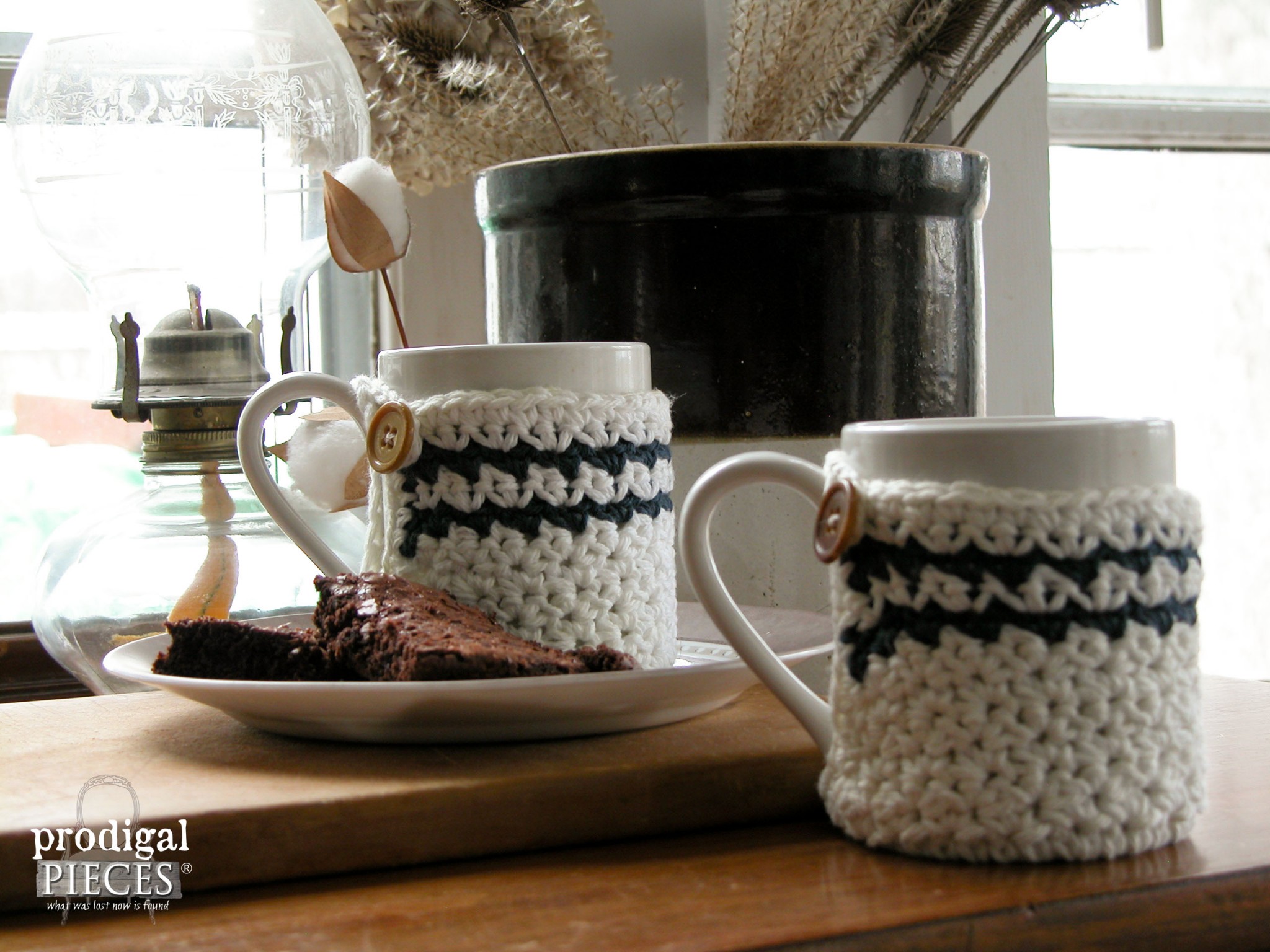 Handmade Crochet Mug Cozy for Top 10 of 2015 | Prodigal Pieces | prodigalpieces.com