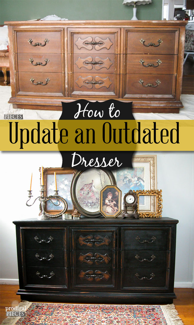 How to Update an Outdated Dresser | Prodigal Pieces | www.prodigalpieces.com